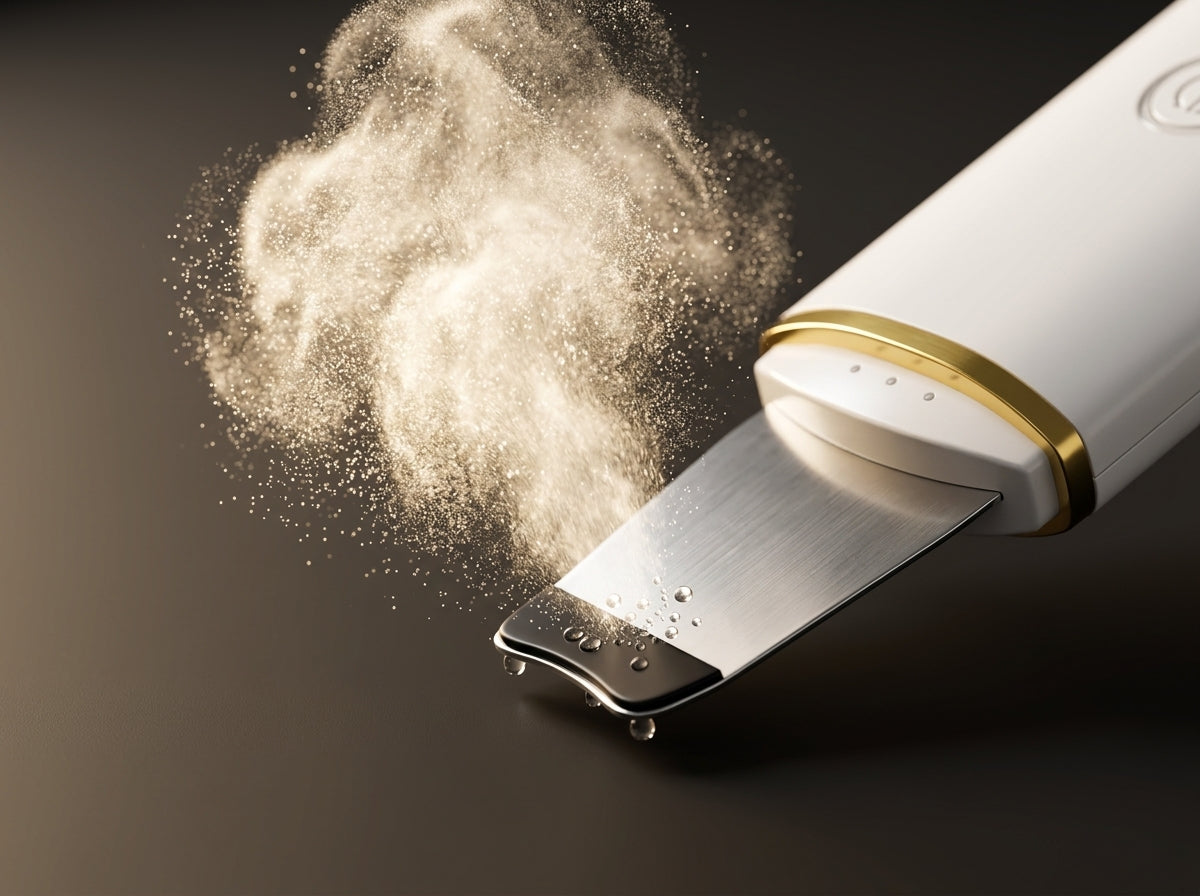 Khazify Aura™ | 4-in-1 Ultrasonic Skin Scrubber