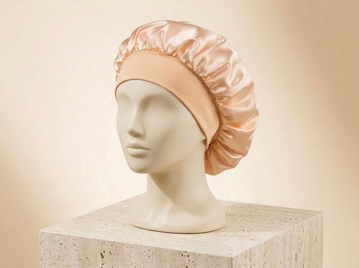 Khazify Somnum™ | 100% Mulberry Silk Sleep Bonnet