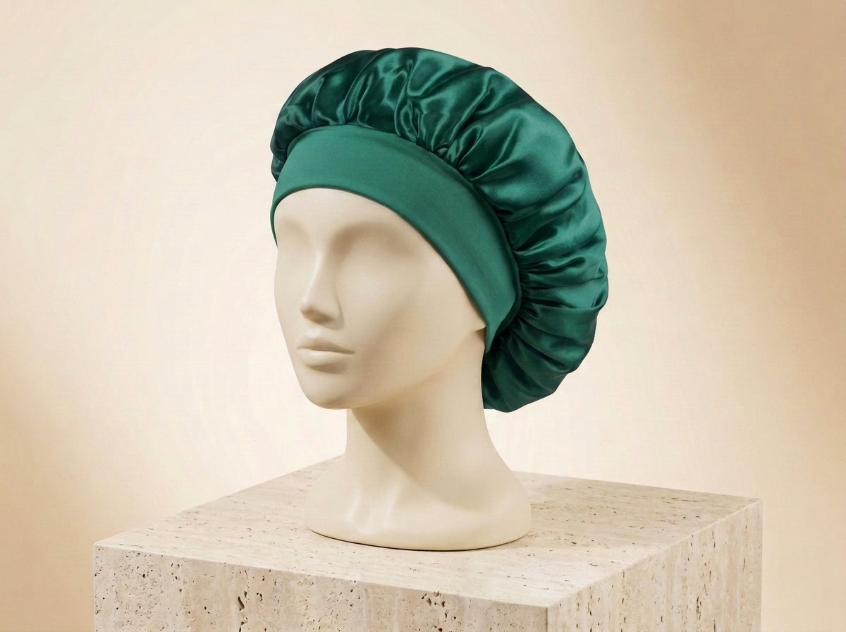 Khazify Somnum™ | 100% Mulberry Silk Sleep Bonnet