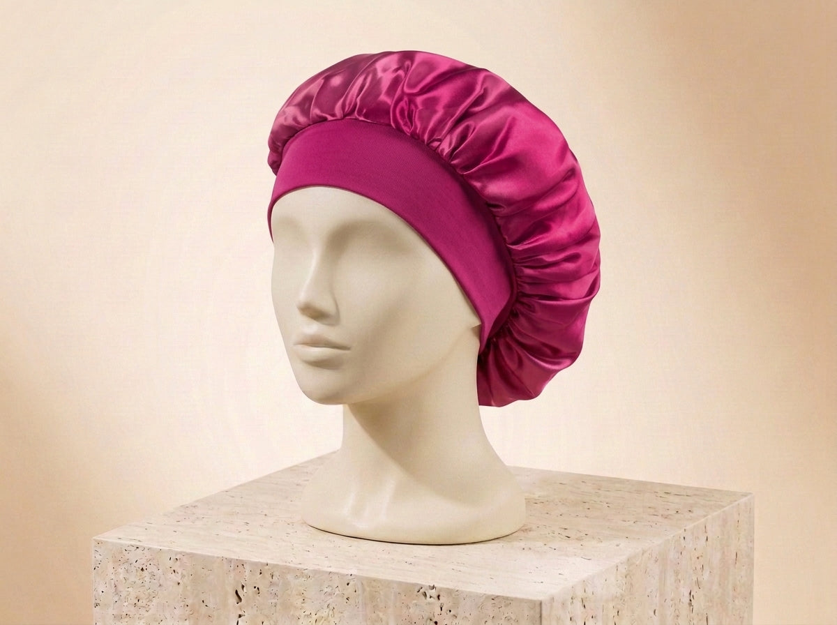 Khazify Somnum™ | 100% Mulberry Silk Sleep Bonnet