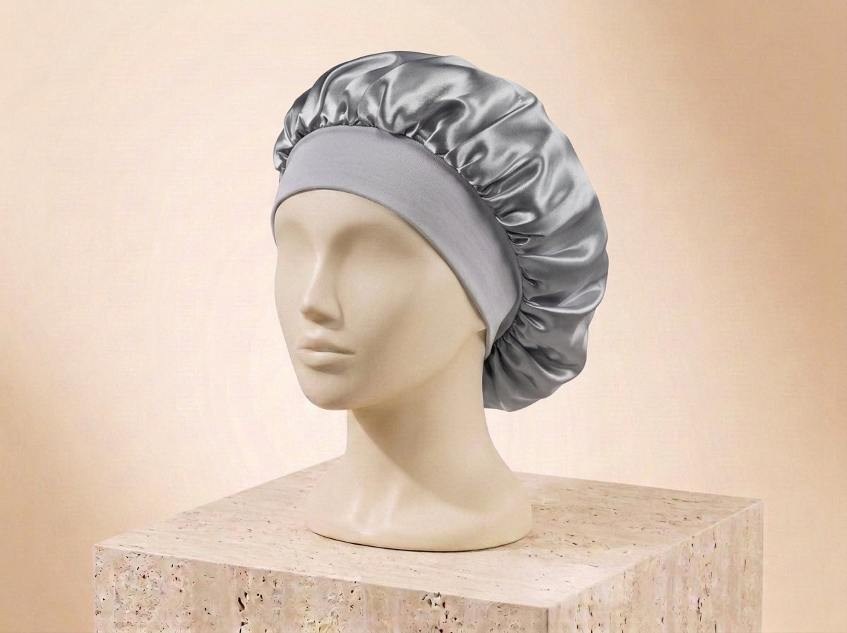 Khazify Somnum™ | 100% Mulberry Silk Sleep Bonnet