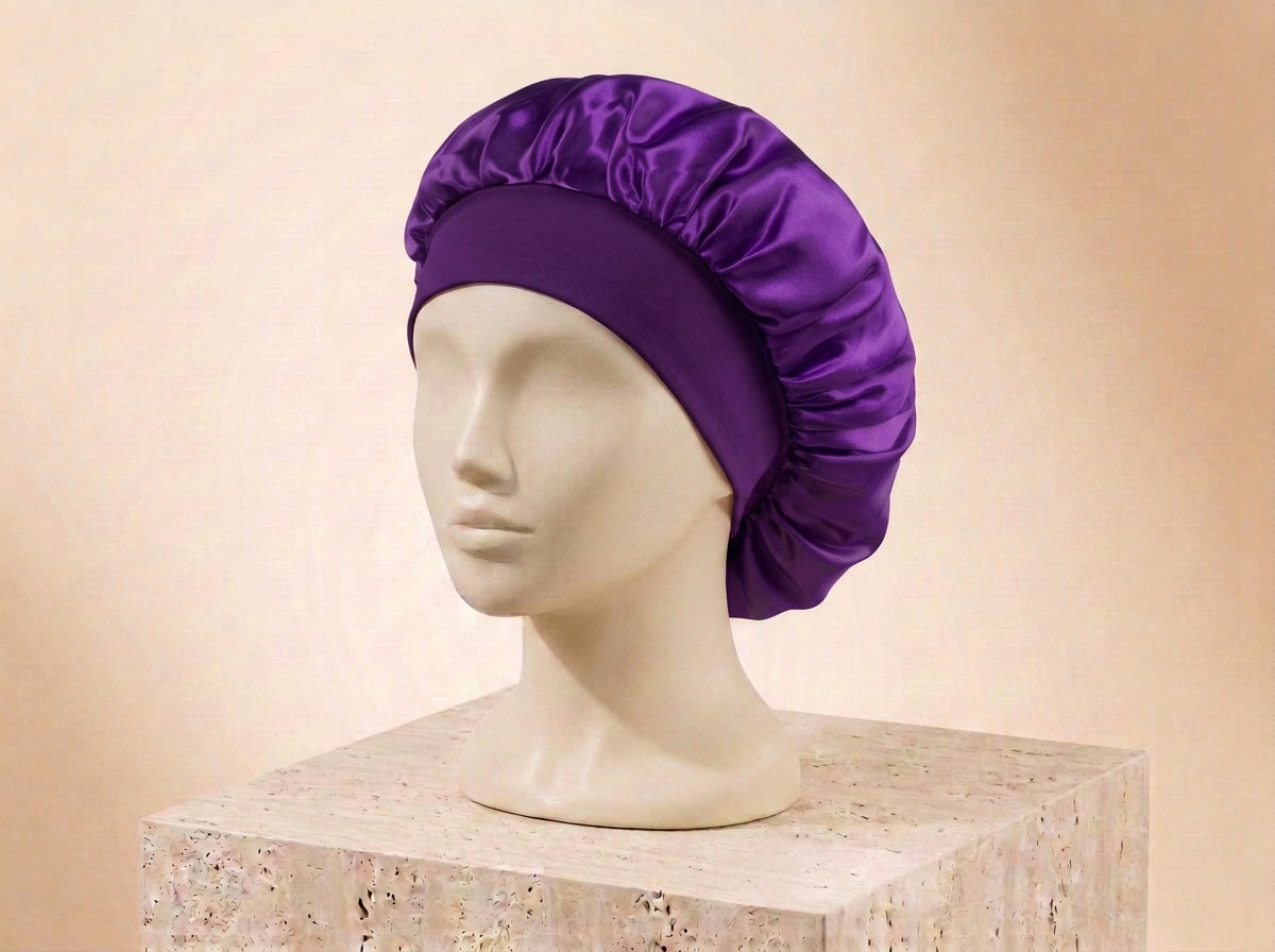 Khazify Somnum™ | 100% Mulberry Silk Sleep Bonnet