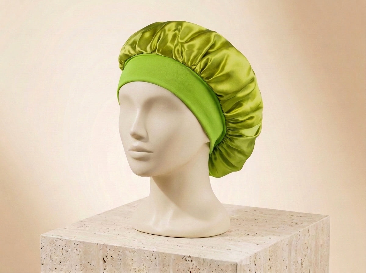 Khazify Somnum™ | 100% Mulberry Silk Sleep Bonnet