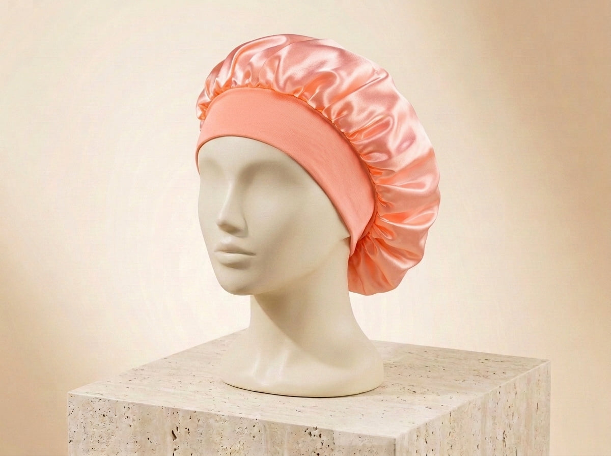 Khazify Somnum™ | 100% Mulberry Silk Sleep Bonnet