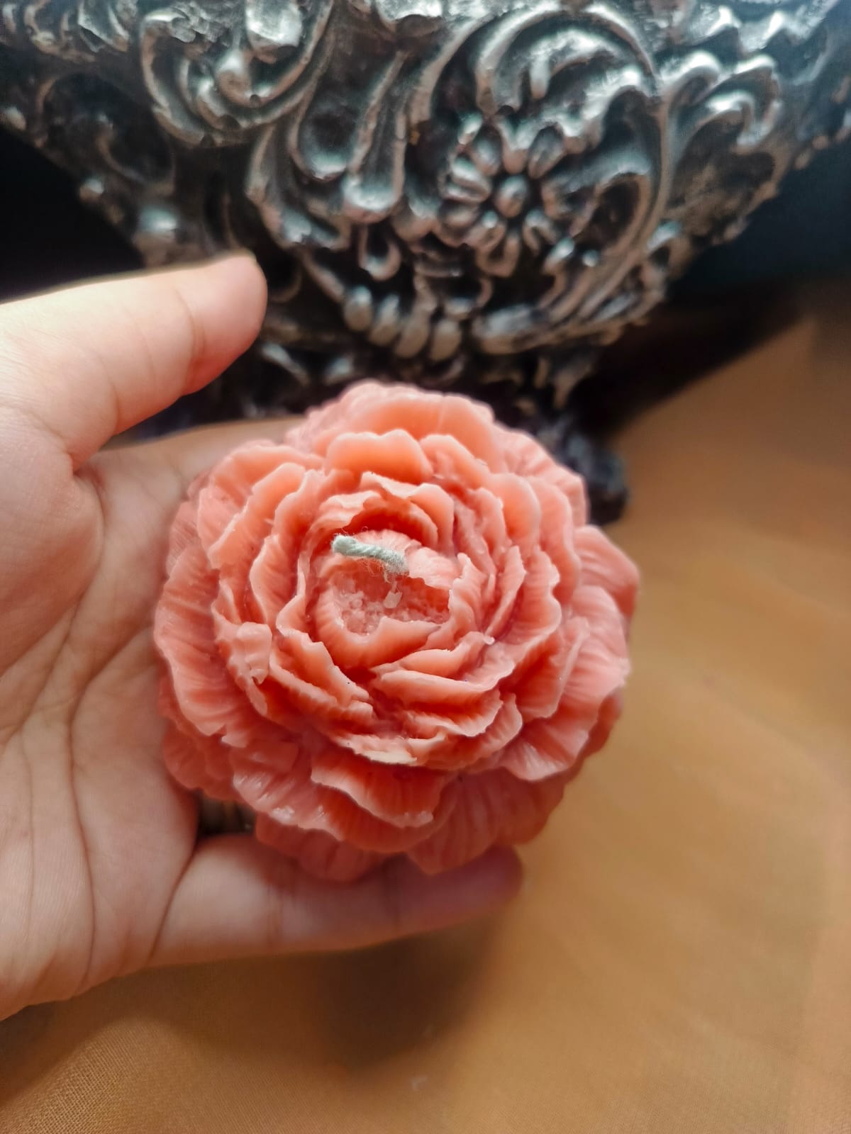 Large Flower Candle