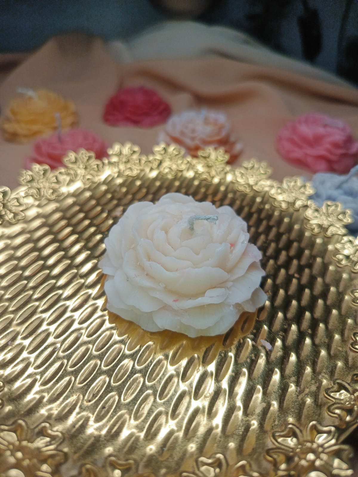 Medium Flower Candle