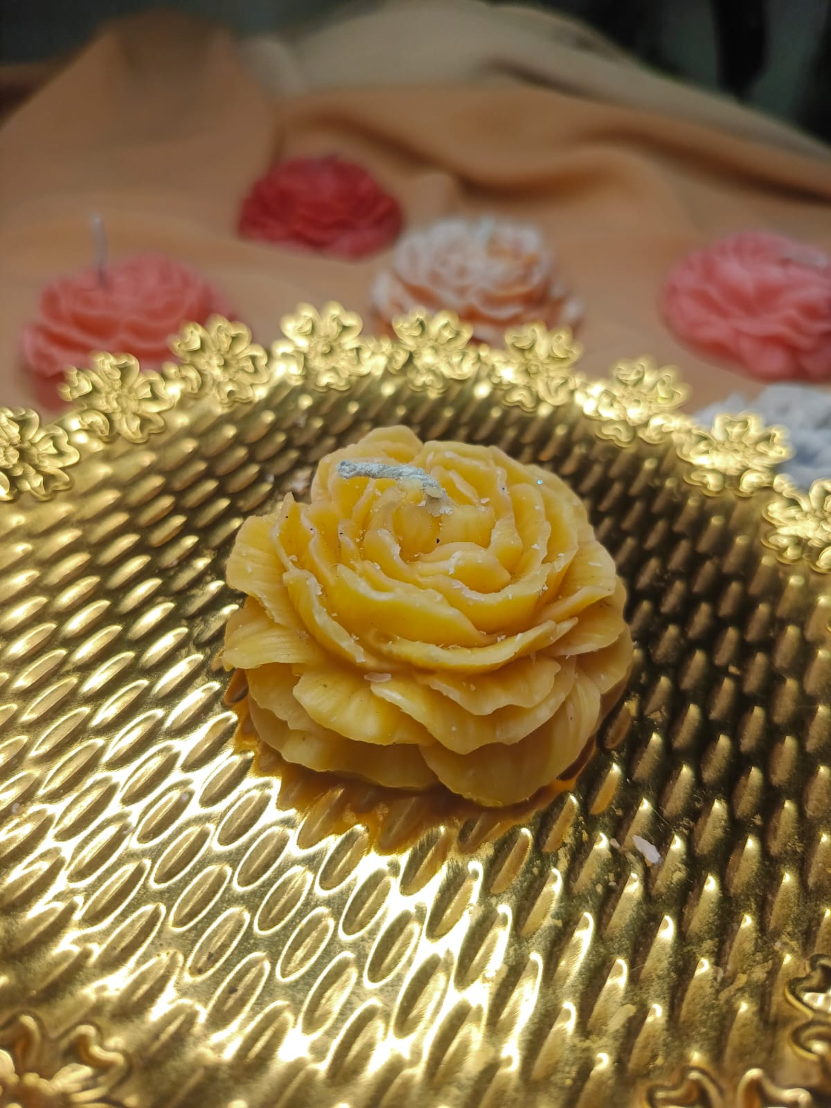 Medium Flower Candle
