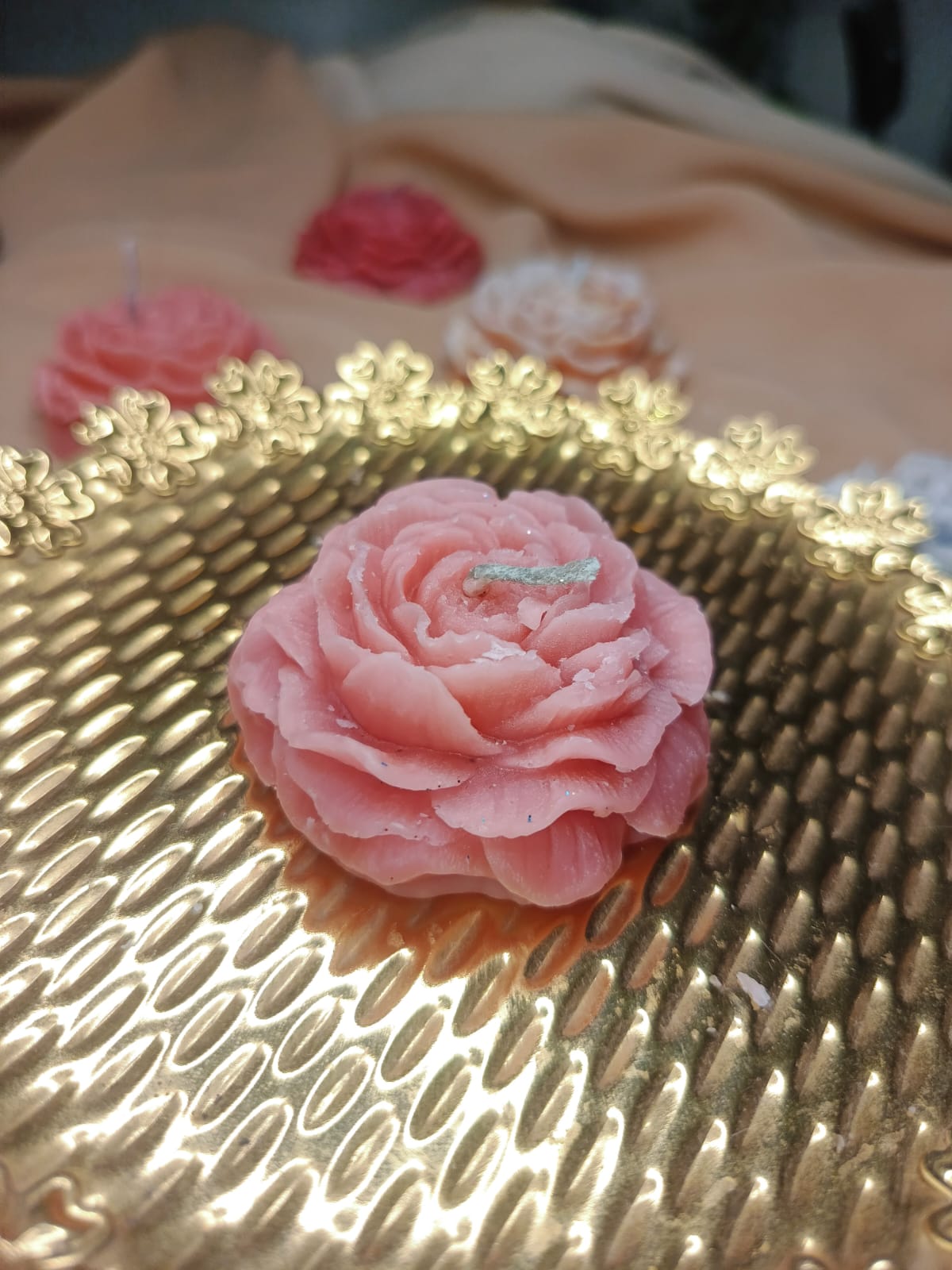 Medium Flower Candle