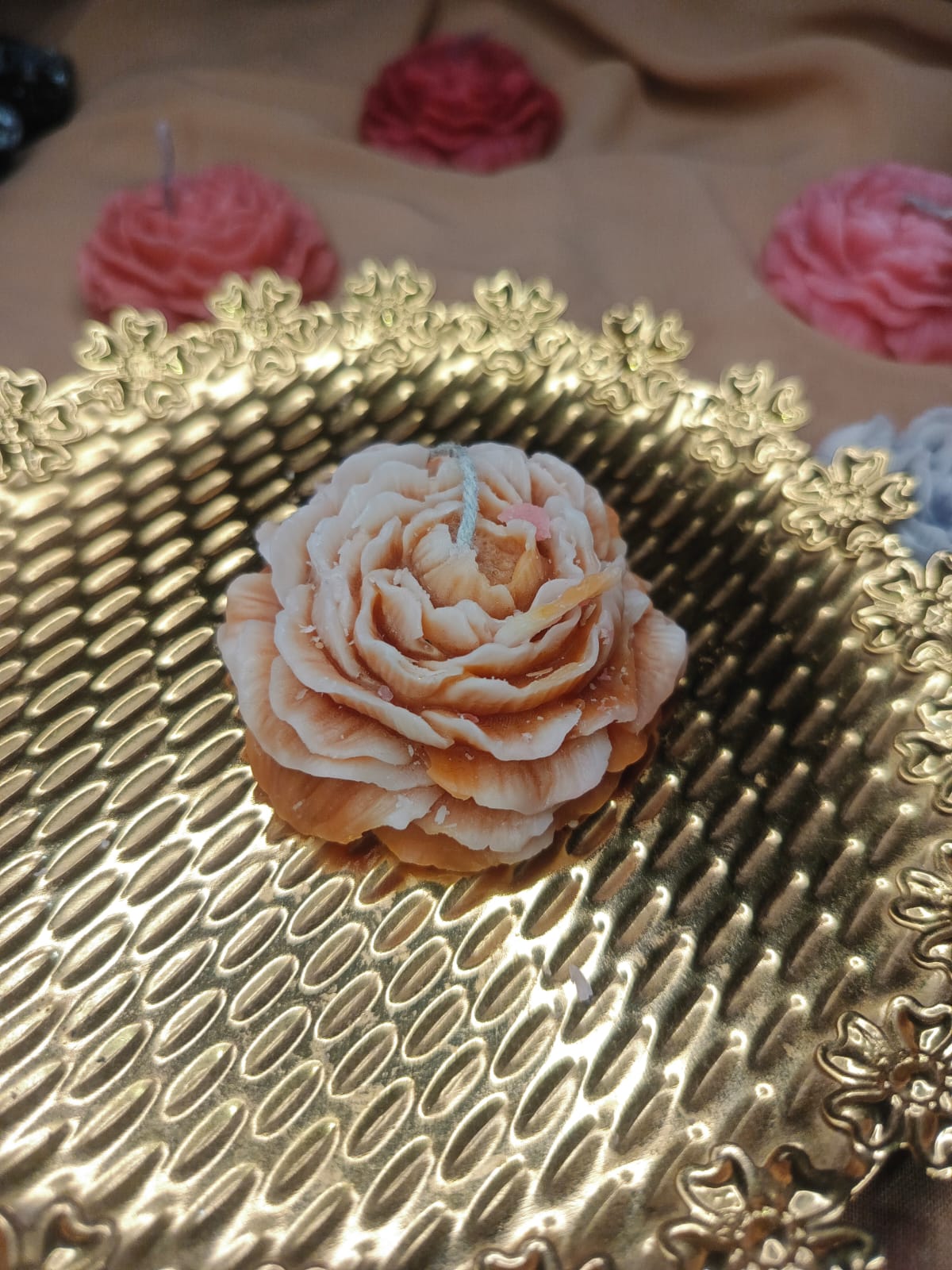 Medium Flower Candle