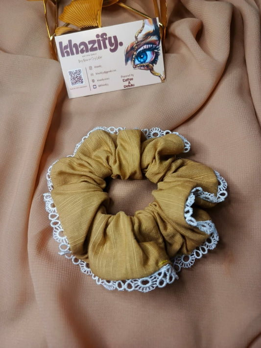 Lace Hair Scrunchie