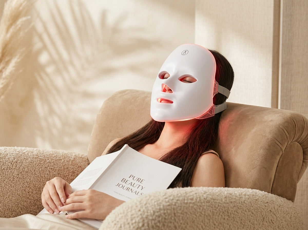 Khazify Spectral™ | 7-in-1 Wireless LED Therapy Mask