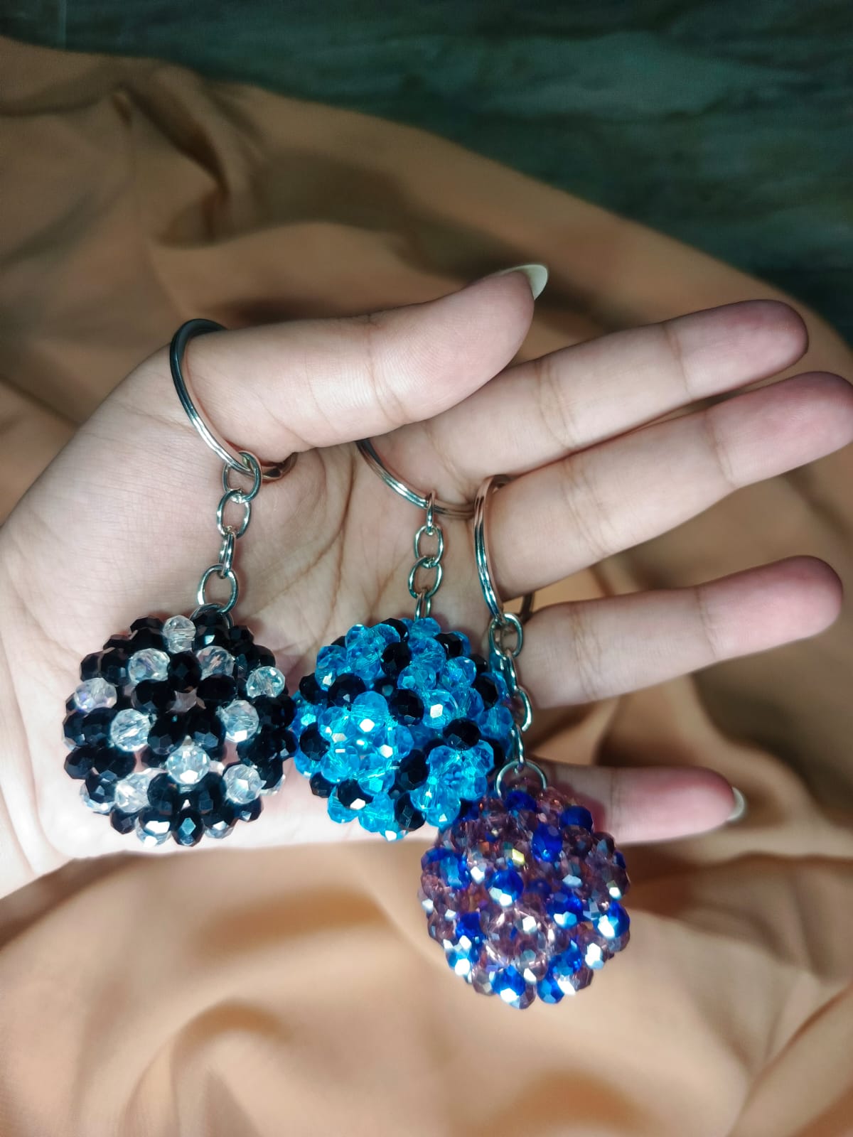 Crystal Sphere Keychain