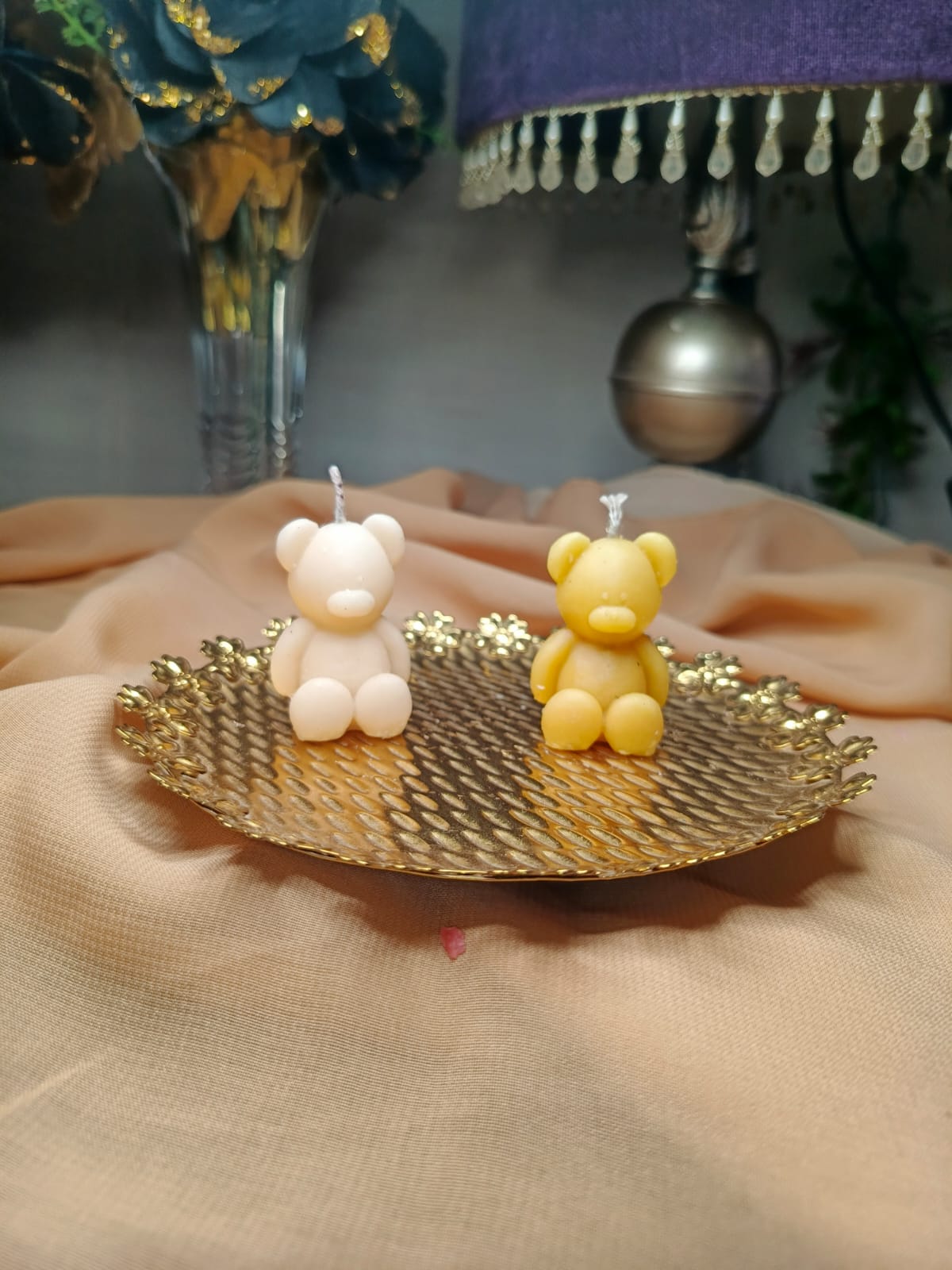 Teddy Bear Candle