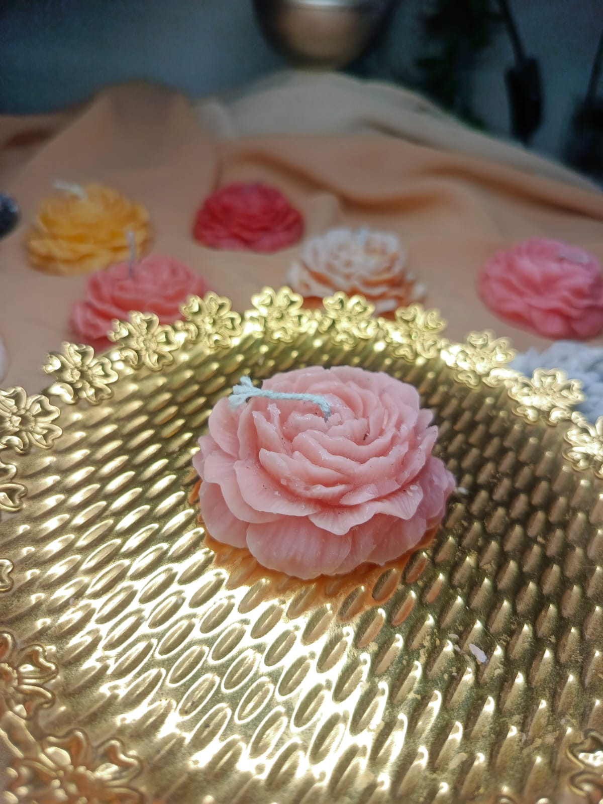Medium Flower Candle