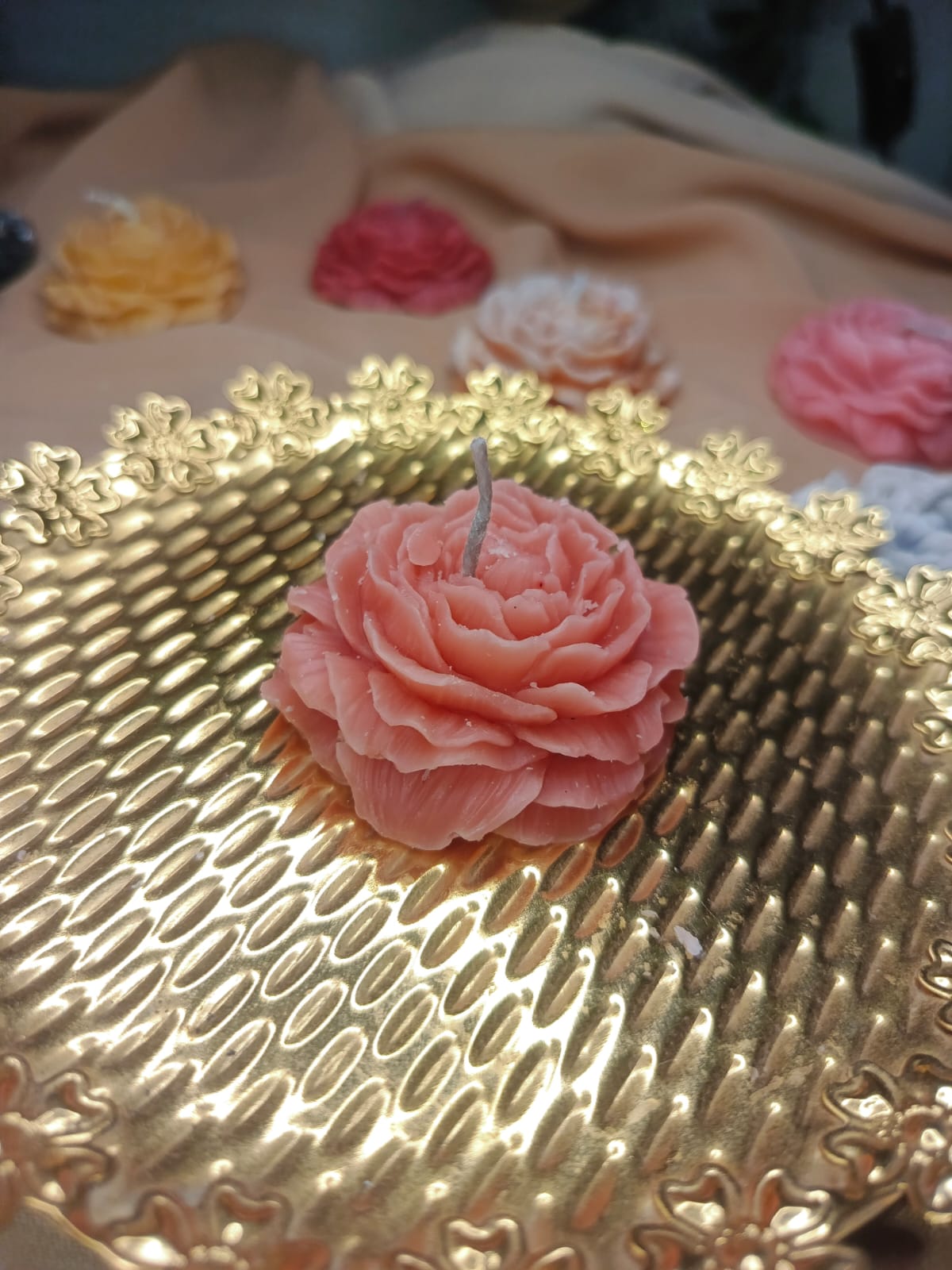 Medium Flower Candle