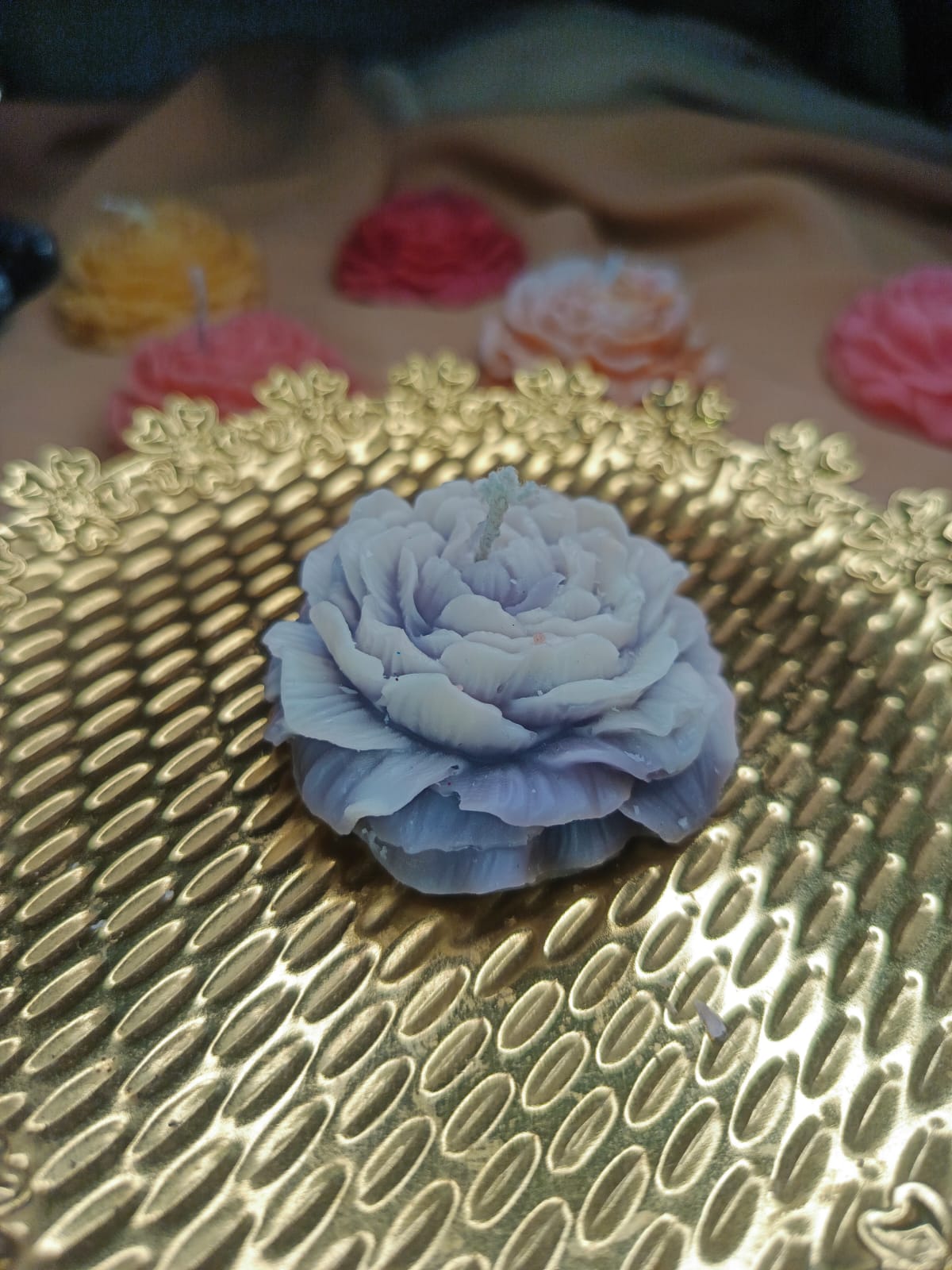 Medium Flower Candle